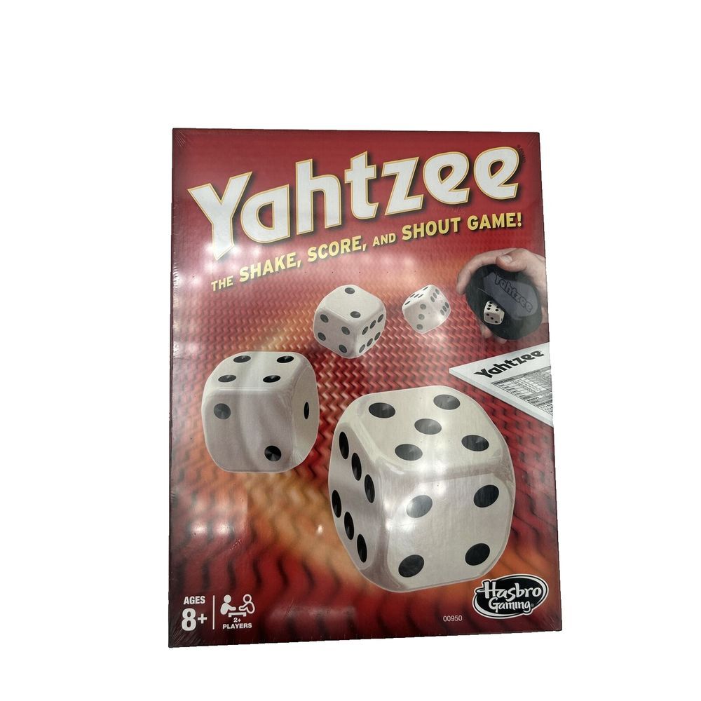 Hasbro Yahtzee Dice Game Family New FACTORY SEALED